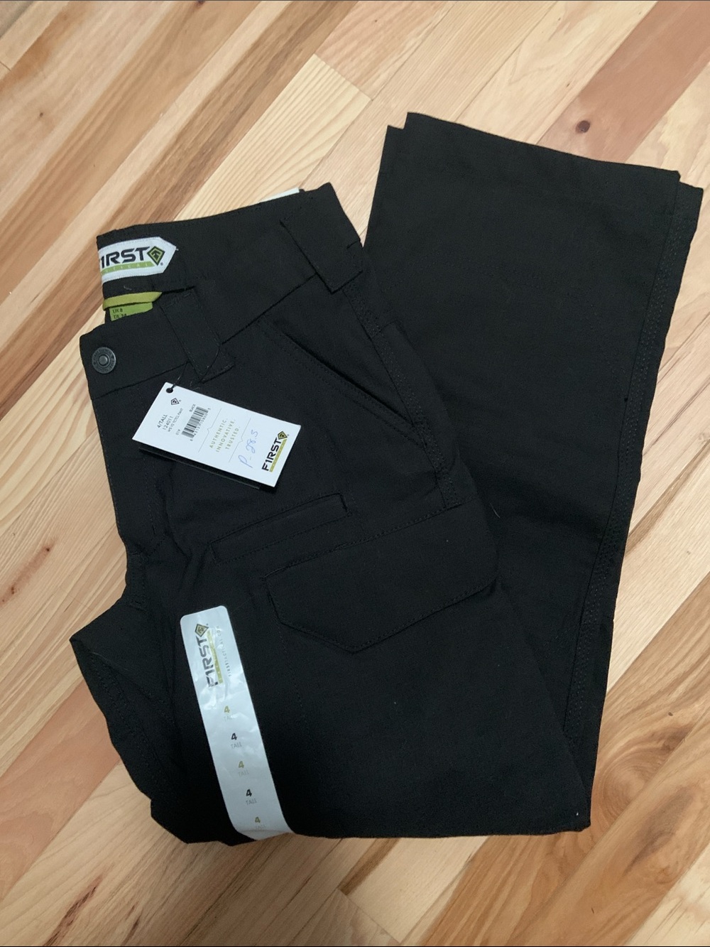 Black Tactical Pants size 4 Tall NWT